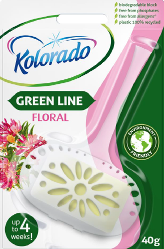 Floral Greenline wc blok